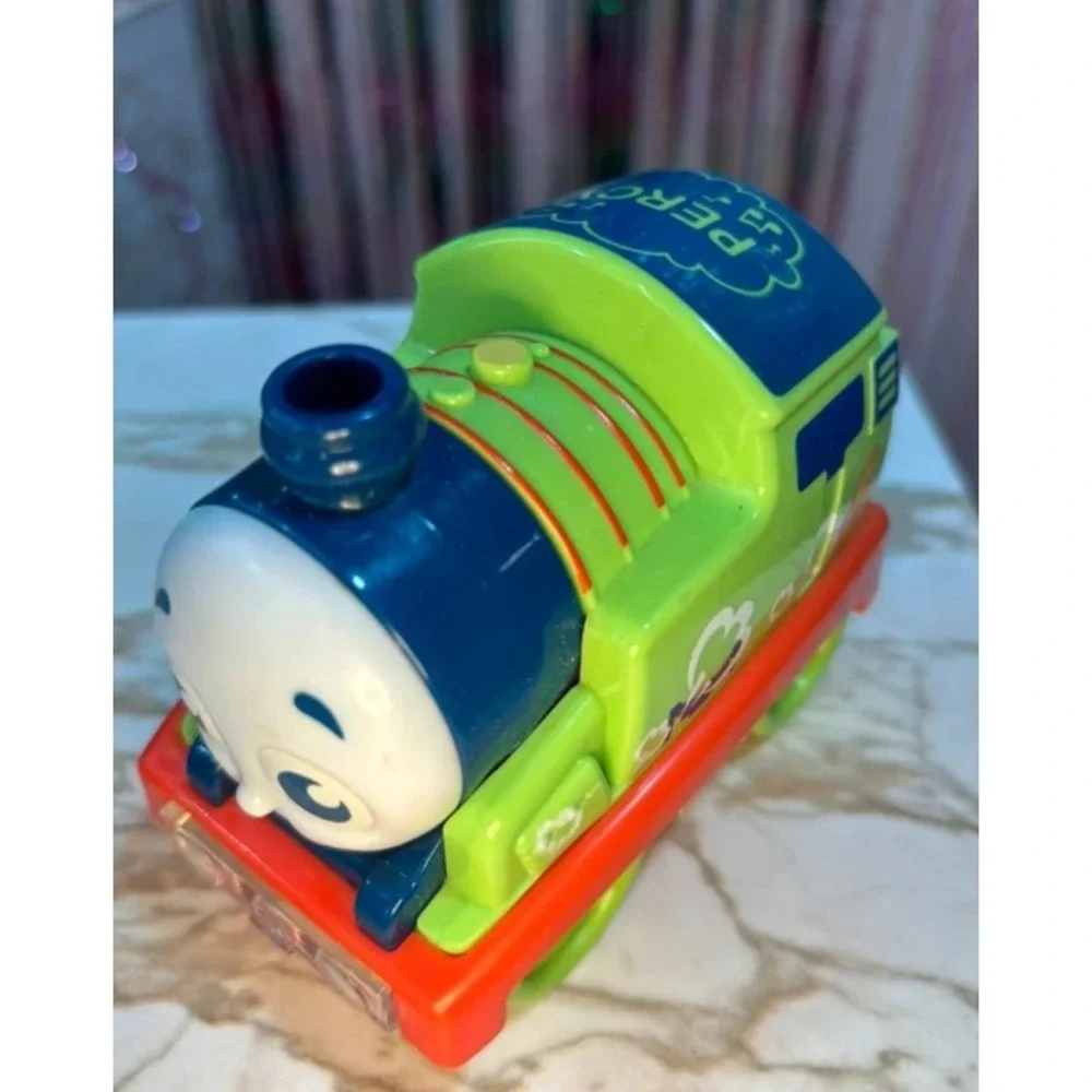 Thomas & Friends All Engines Go Percy Motorized Toy Train Green Blue No. 6